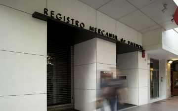 Registro Mercantil de Valencia.