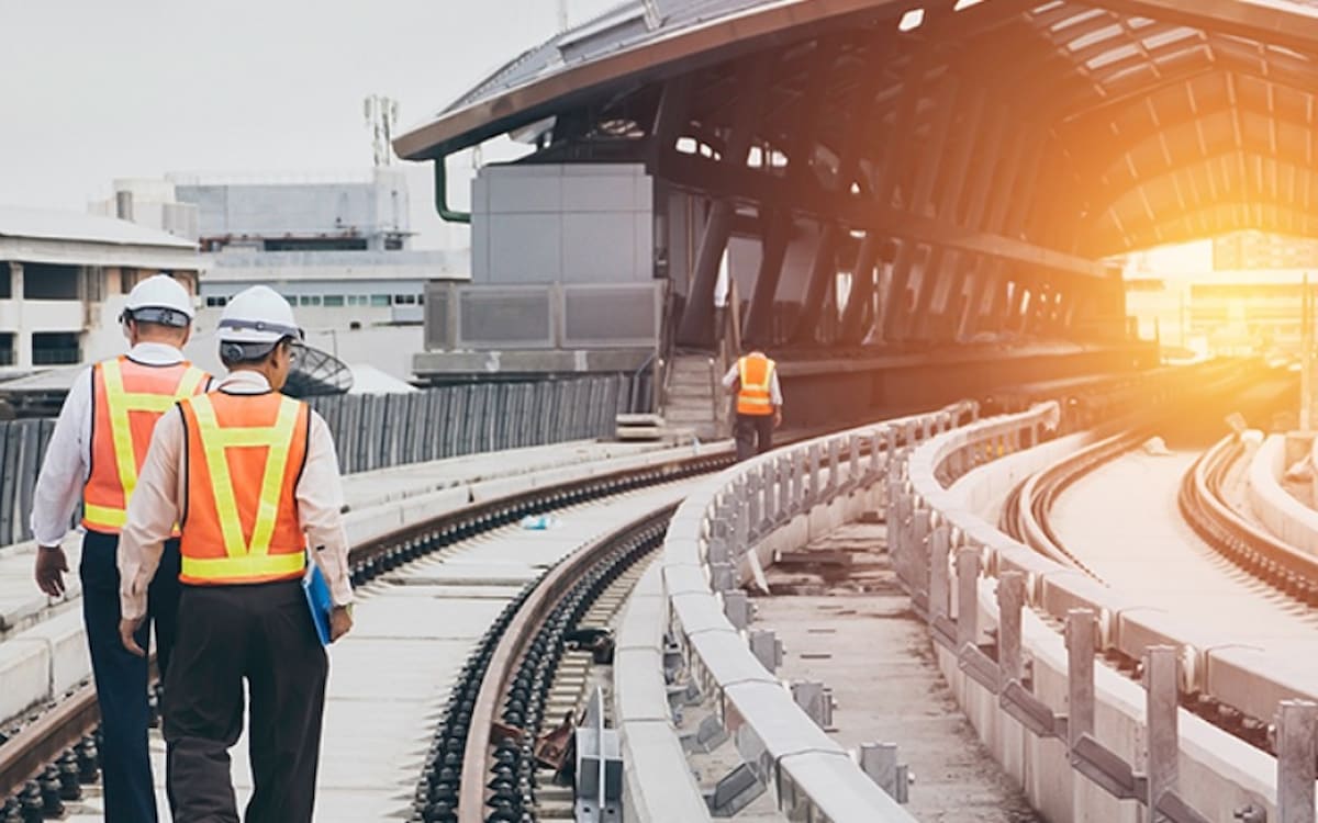 Obras. Trenes. Corredor Mediterráneo. Transportes.