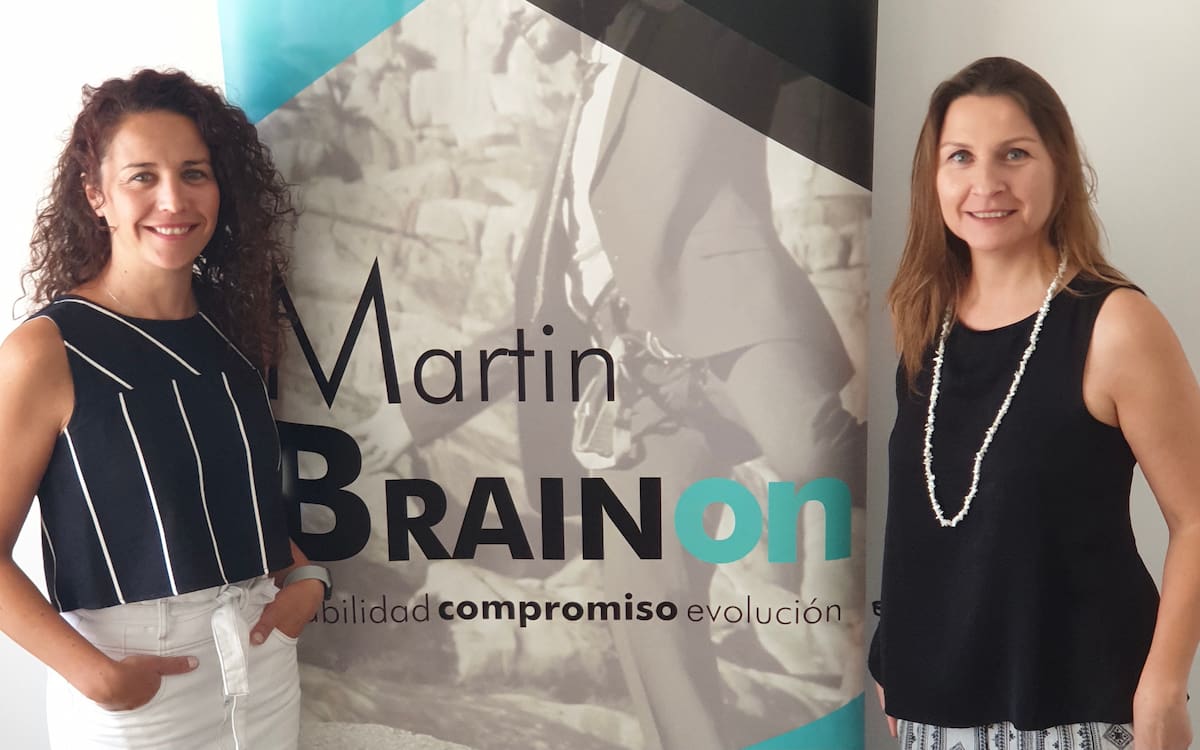 Olga Pérez Alonso y Noemi Álvarez Gutiérrez, fundadoras de Martin Brainon y responsables del proyecto Atemin