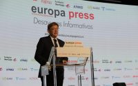 El 'president' de la Generalitat, Ximo Puig, en los desayunos de Europa Press