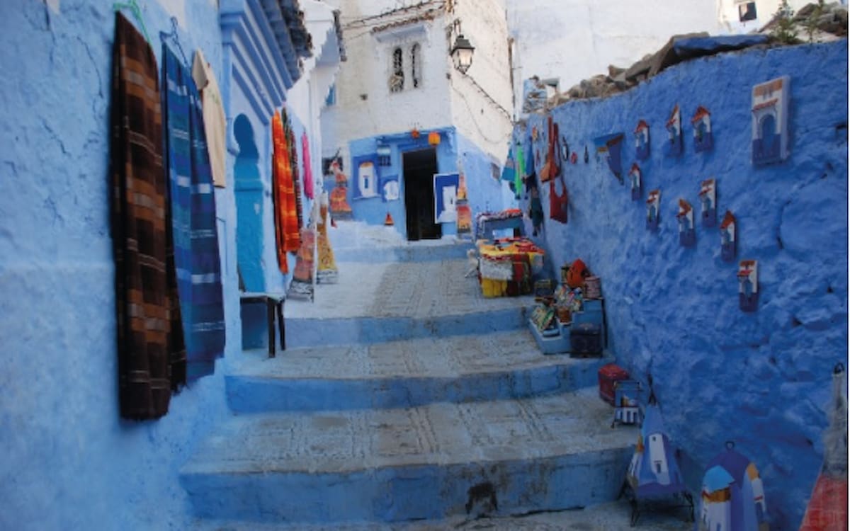 Chefchaouen, una joya de tonalidades azules sobre el Rift de Marruecos
