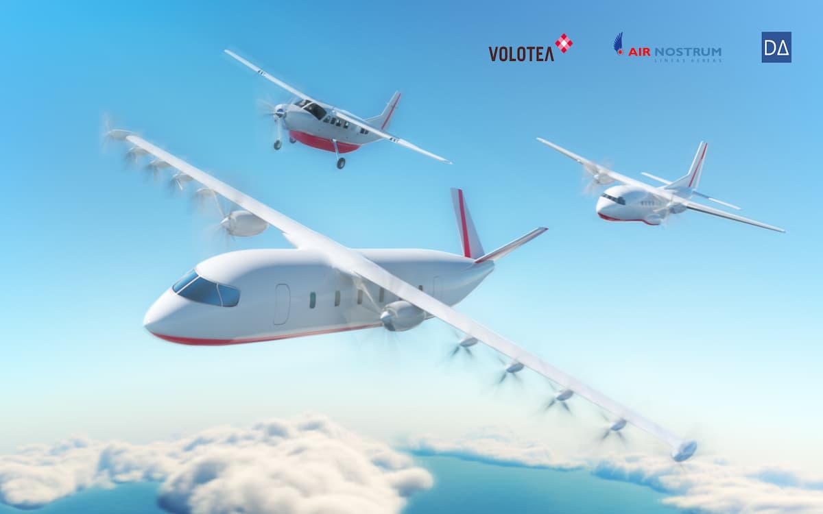 Avión eléctrico de Volotea, Air Nostrum y Dante Aeronautical
