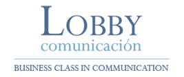 Logo de Lobby Comunicación