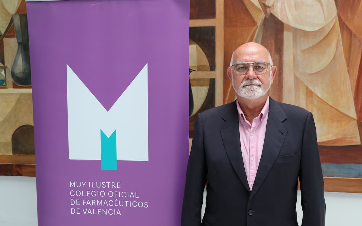 Jaime Giner, presidente del Muy Ilustre Colegio Oficial de Farmacéuticos de Valencia (MICOF)