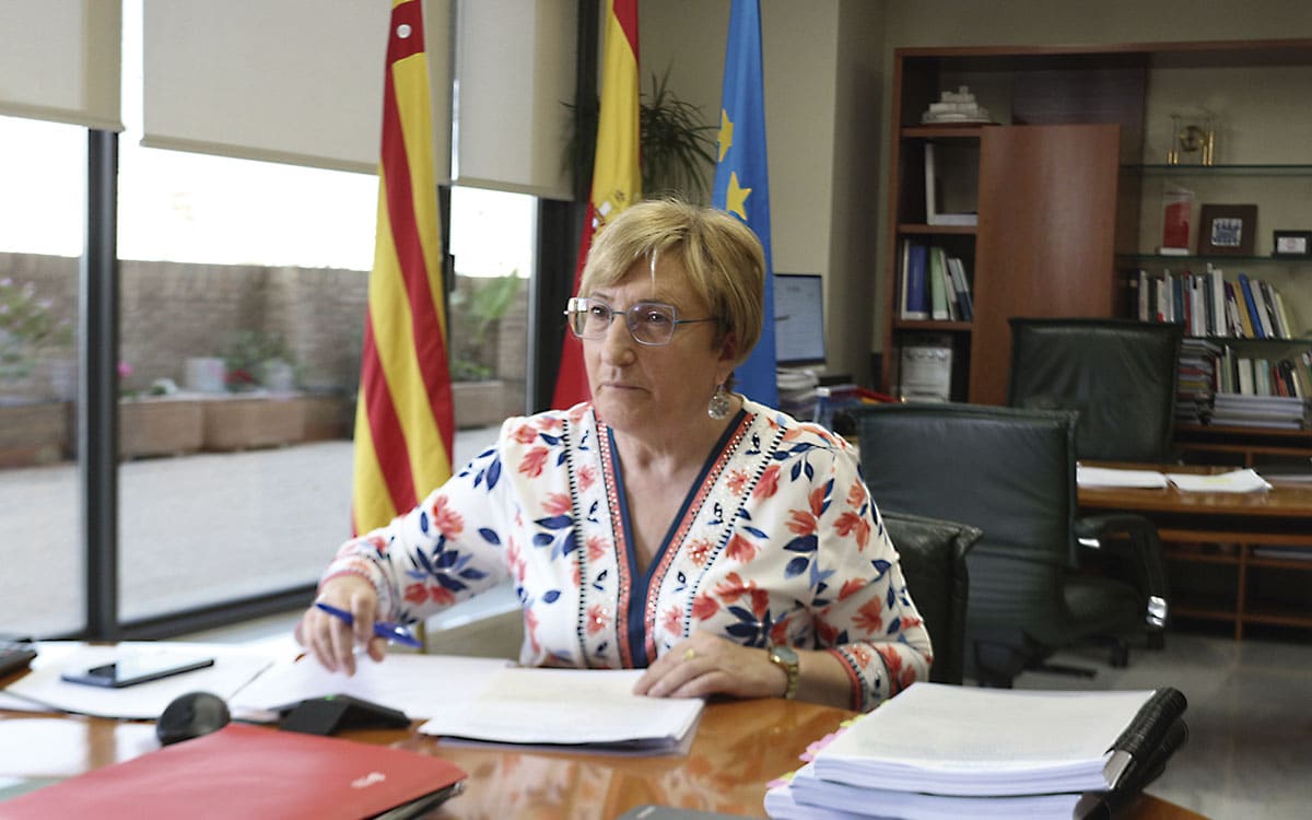 Ana Barceló, consellera de Sanidad Universal y Salud Pública