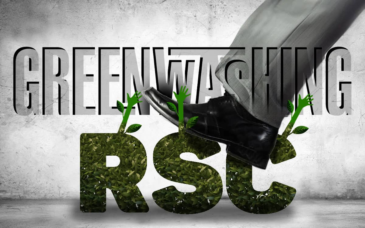 greenwashing. Sostenibilidad. RSC. Ecopostureo
