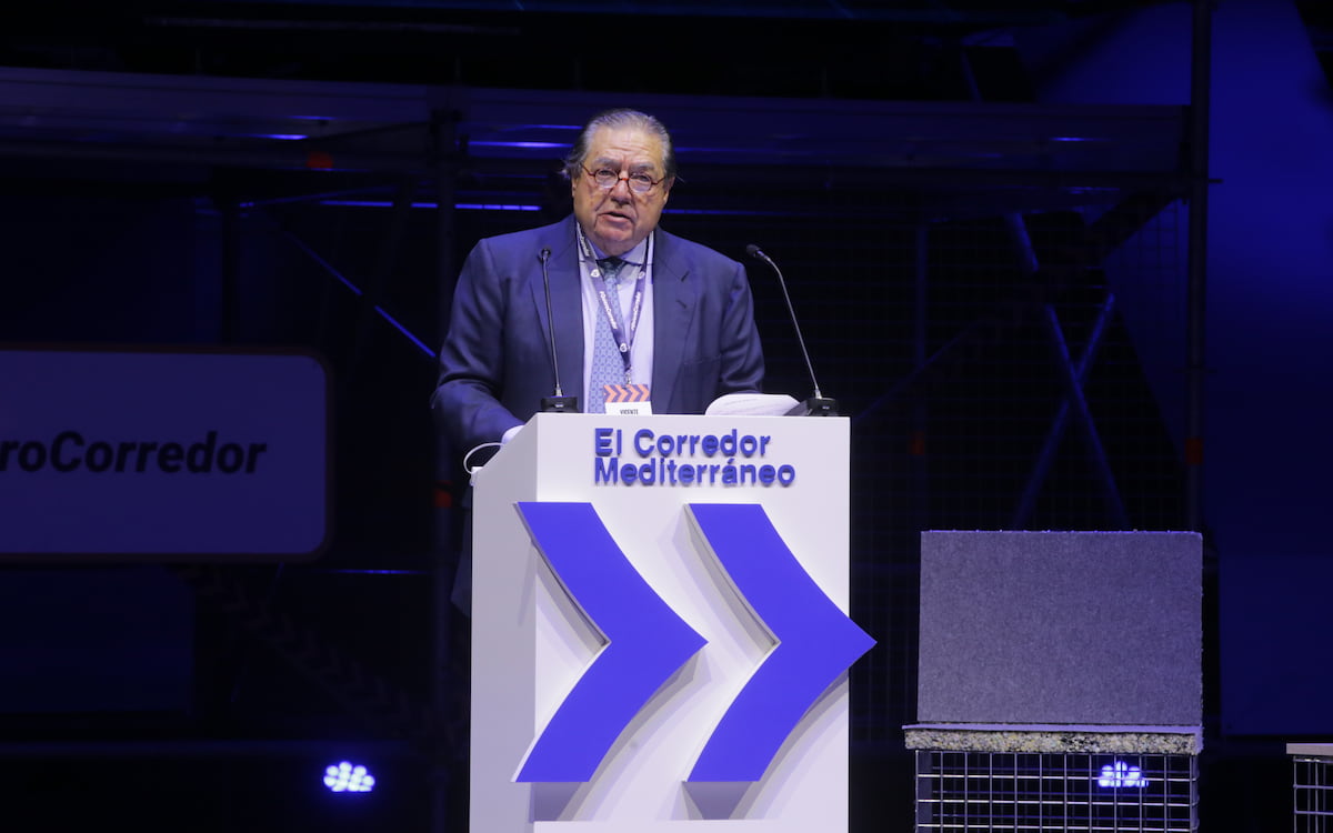 Vicente Boluda, impulsor del movimiento #QuieroCorredor y presidente de la Asociación Valenciana de Empresarios (AVE)