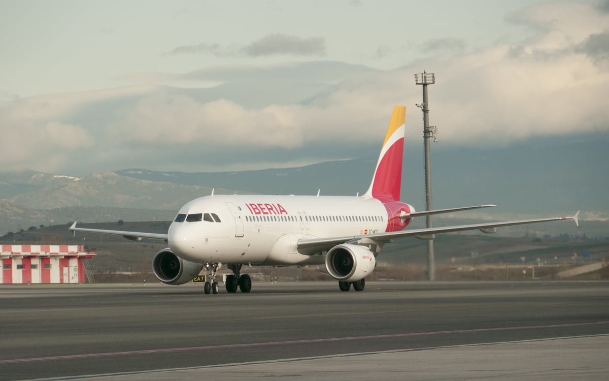 Avión de Iberia A320