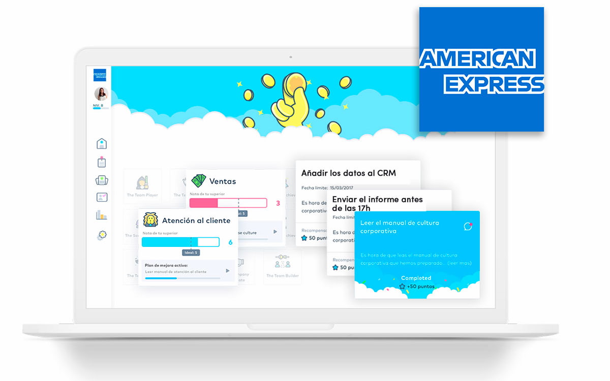 Gamificación American Express