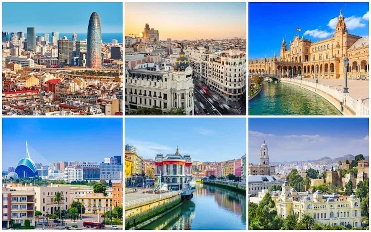 10 ciudades más grandes de España