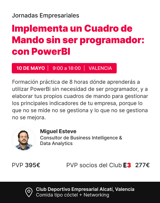 Implementa un Cuadro de Mando sin ser programador: con Power BI