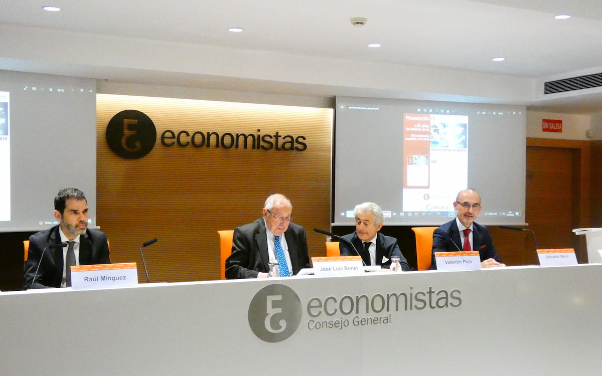 Presentación estudio CGE-Cámara de Comercio. +45 años de evolución de los principales sectores de la economía española