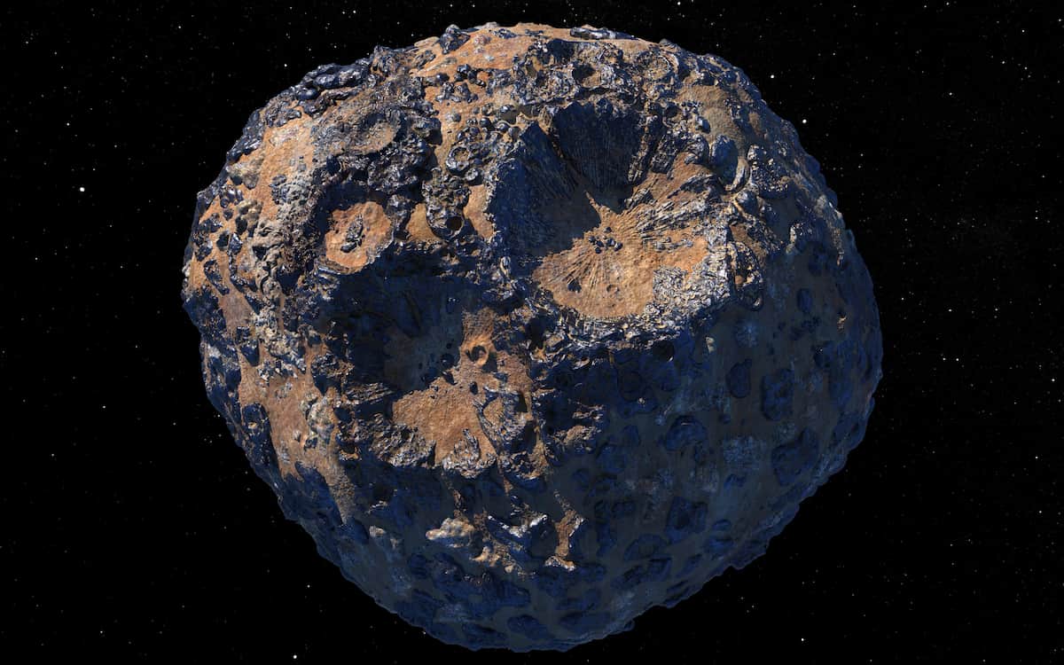 Asteroide Psyche (Fuente: NASA) 