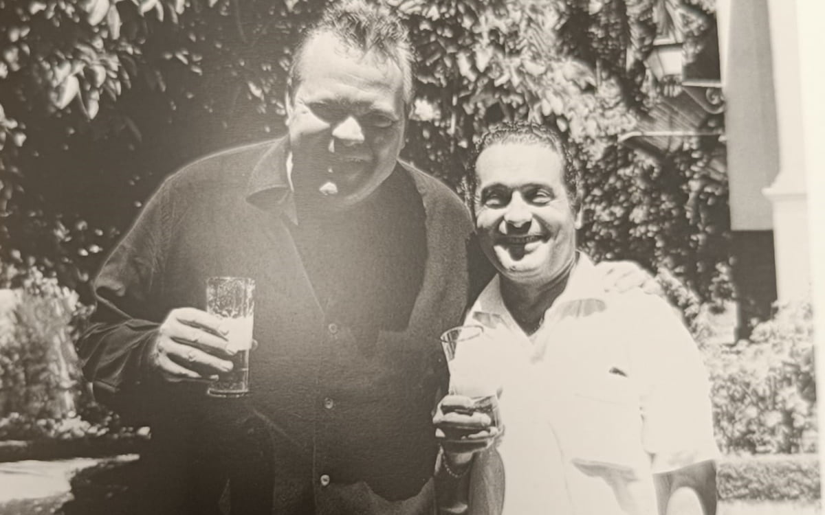 Orson Welles y Paco Cano en Málaga (1962)