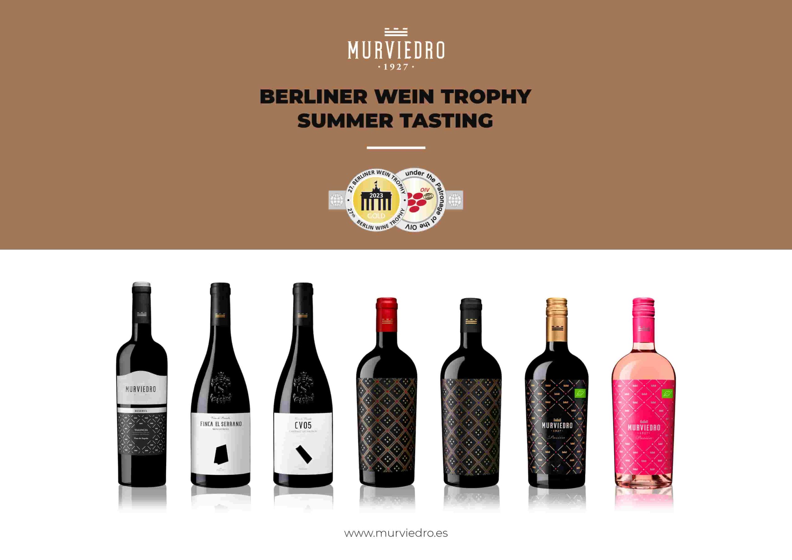 Murviedro triunfa con siete medallas de oro en los Berliner Wein Trophy