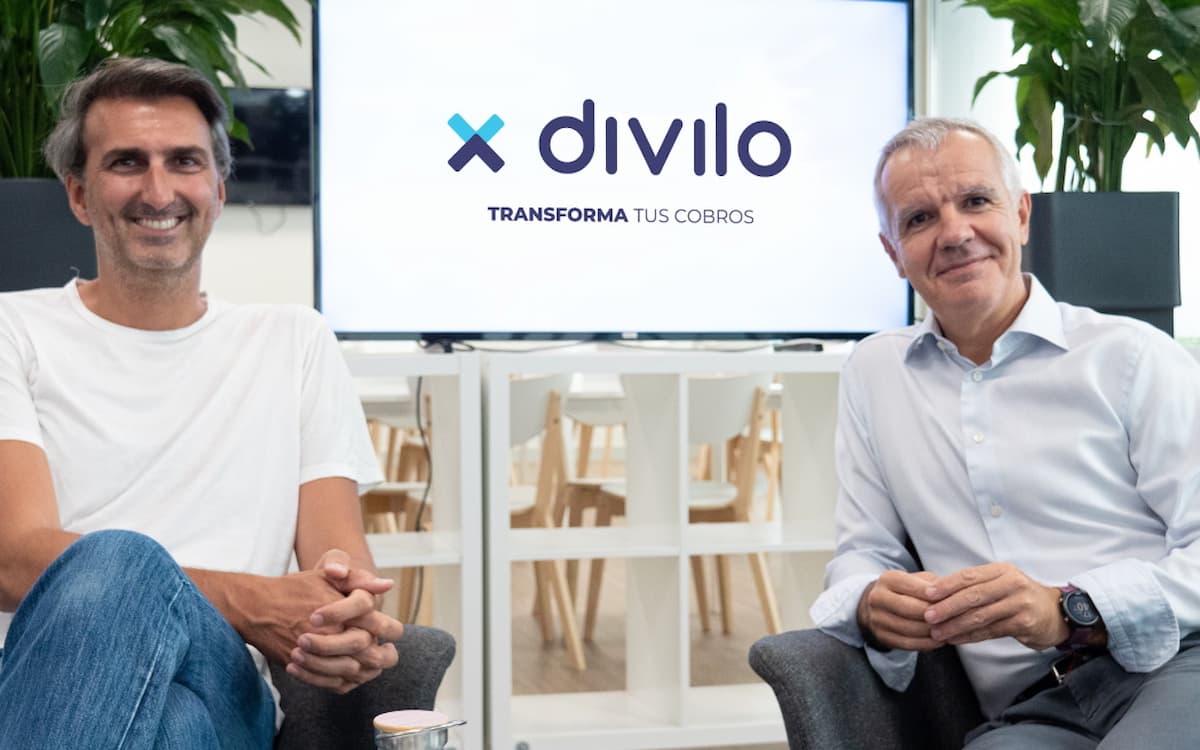 Juan Guruceta y Celestino García, presidente ejecutivo y CEO de Divilo