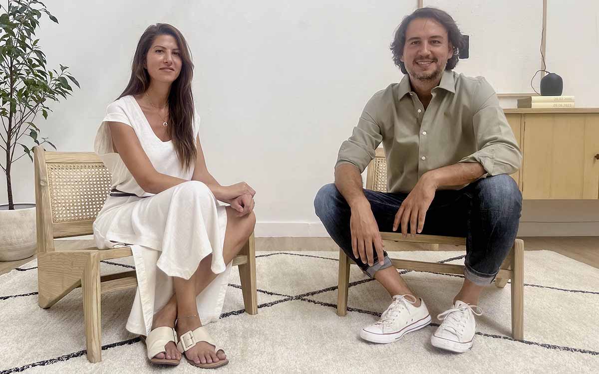  Lara y Víctor Beltrán, fundadores de Wabi Home