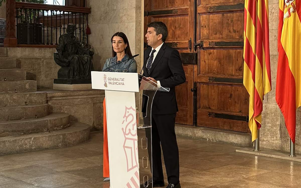 Mazón anuncia deducciones fiscales en IRPF y vivienda para 2M de valencianos