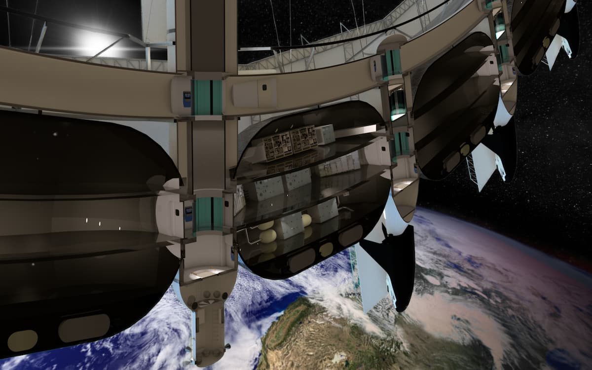 Above Space. El primer hotel espacial por dentro.