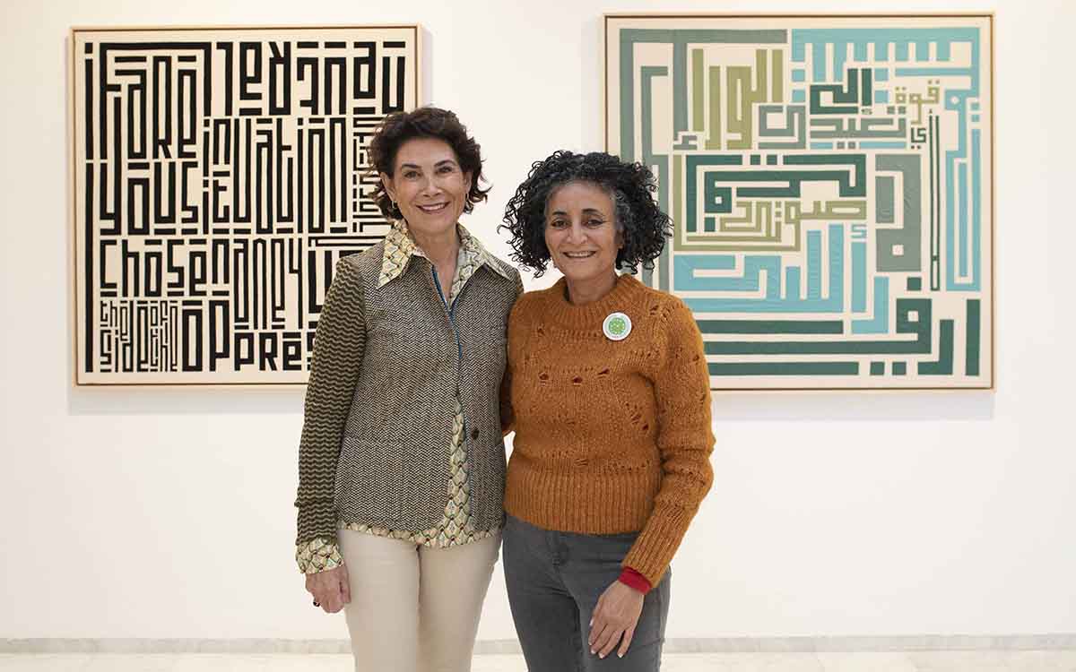La Galería Ana Serratosa presenta a Ghada Amer en tres espacios en Valencia