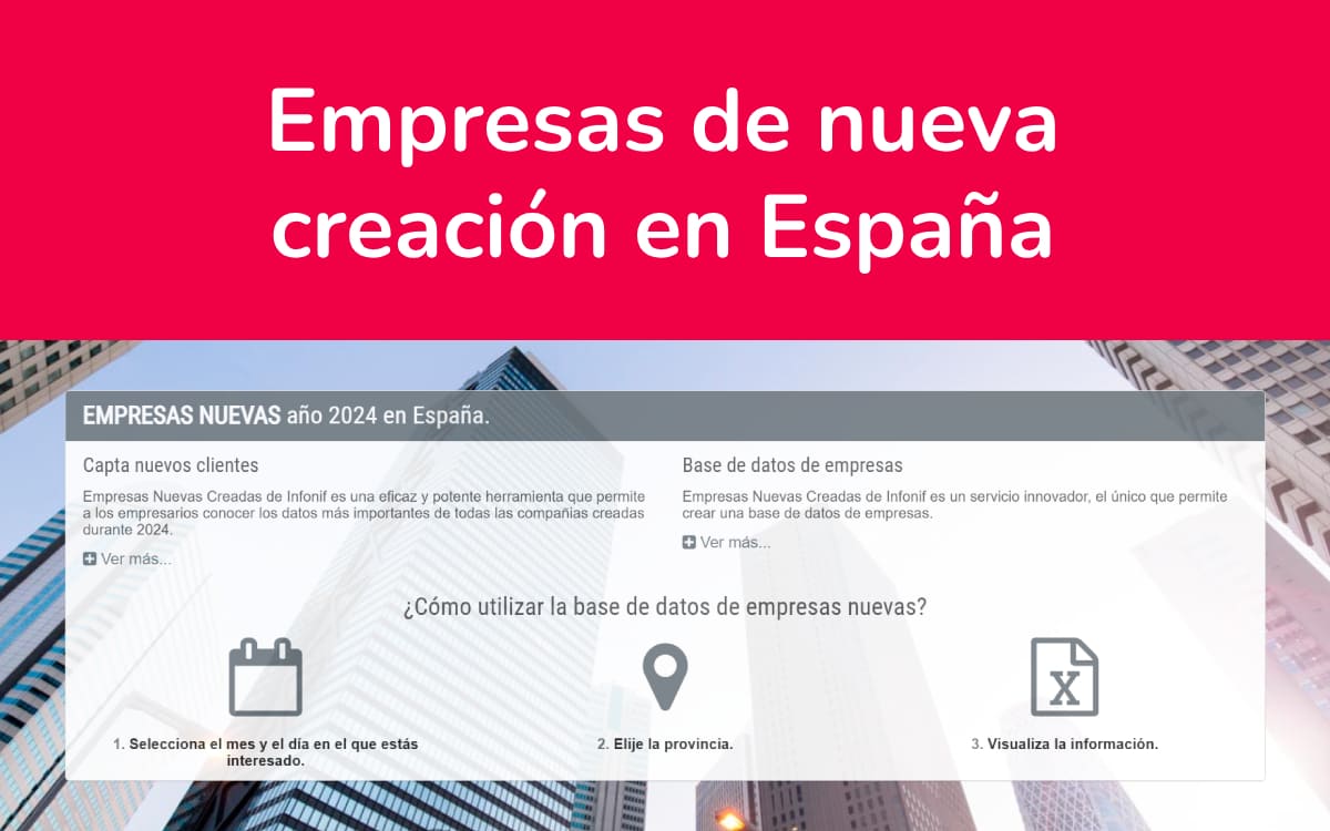 Nuevas empresas en España: Cómo obtener un listado actualizado en 2024