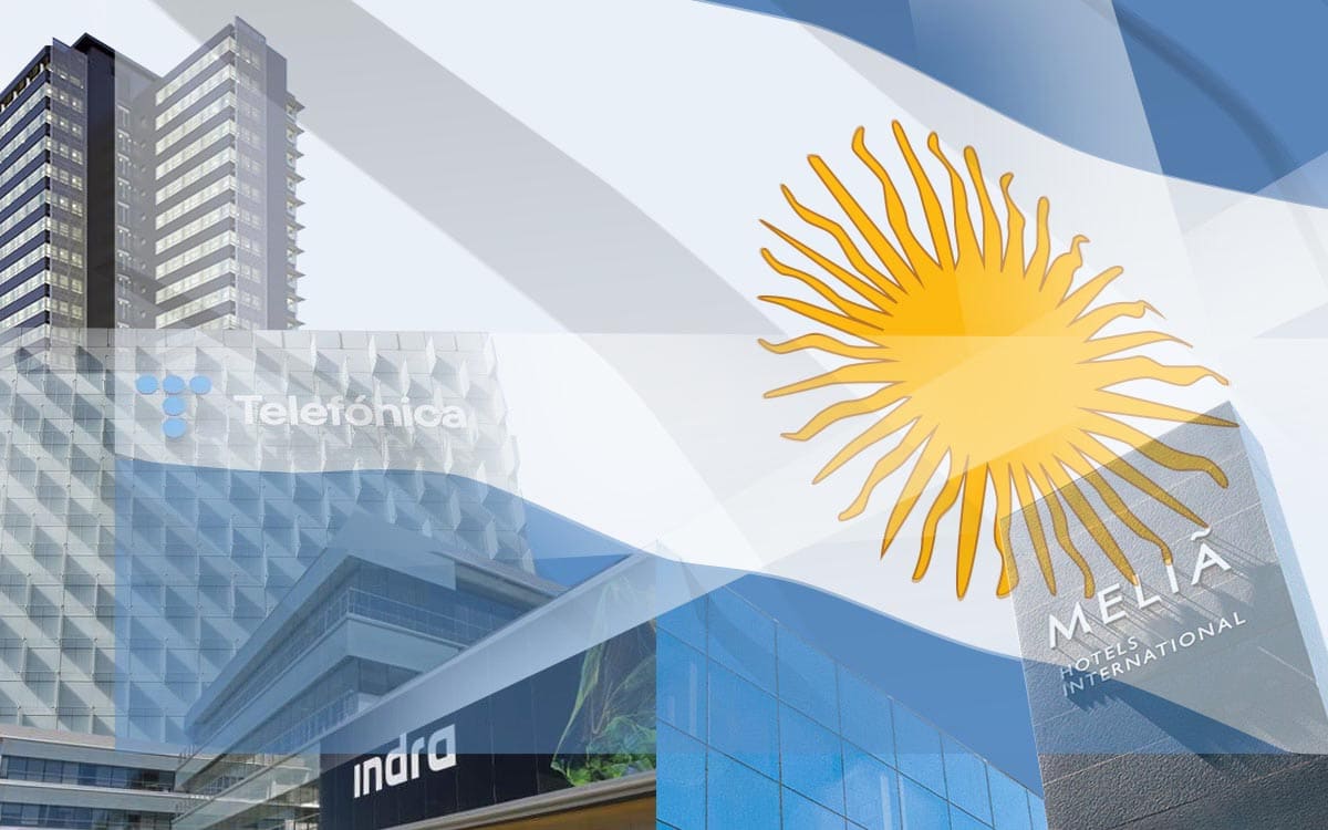 ¿Qué empresas españolas operan en Argentina y cual es su peso en la economía?
