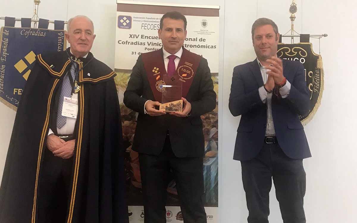 Pablo Ossorio recibe el premio al mejor Enólogo de España 2024 por la Fecoes