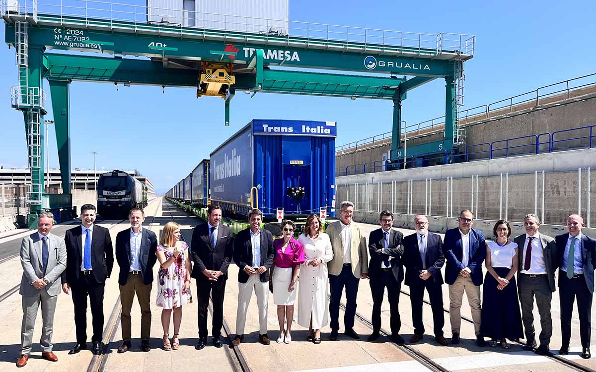 Autopista ferroviaria Madrid-Italia: 20M€ de inversión y 10.000 camiones menos