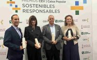 CEV y Caixa Popular premian a Bodegas Nodus, Grupo Sorolla, Coarval y Equipe