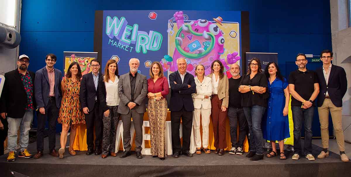 Acto de presentación de Weird Market