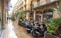 Una calle de la ciudad de Barcelona