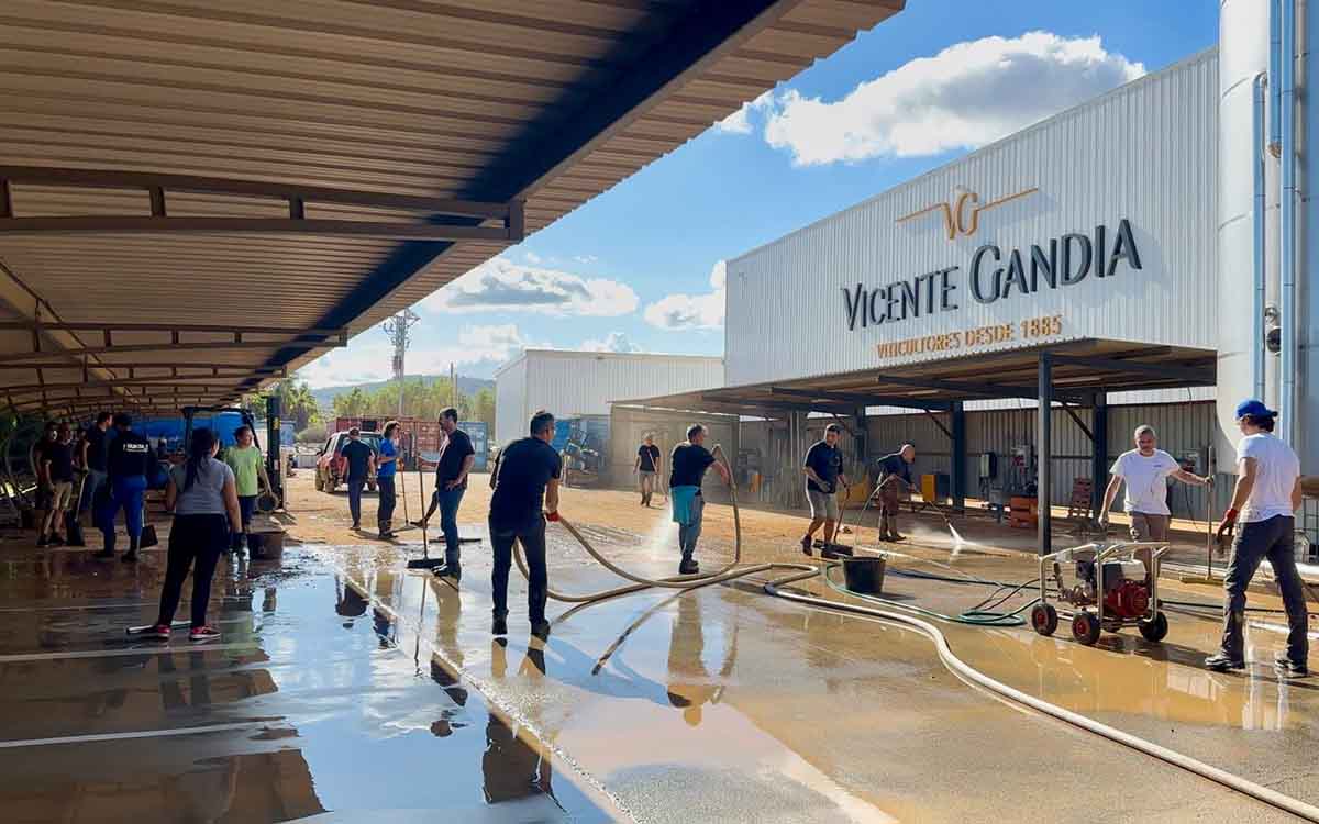 Bodegas Gandía en su sede de Chiva