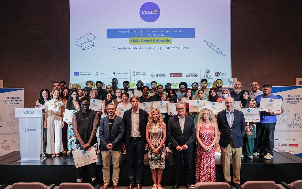Cesal. Graduaciones panadería y hostelería