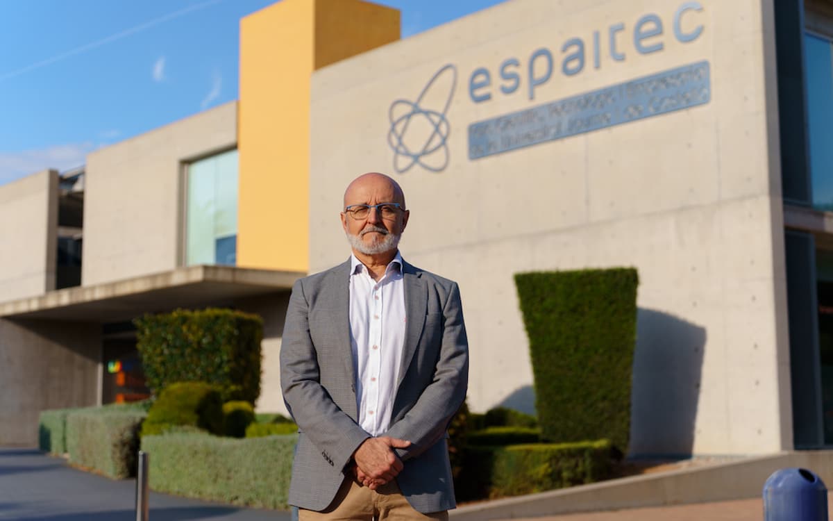 Juan Antonio Bertolín, director de Espaitec. Fotografía: Nala Estudio