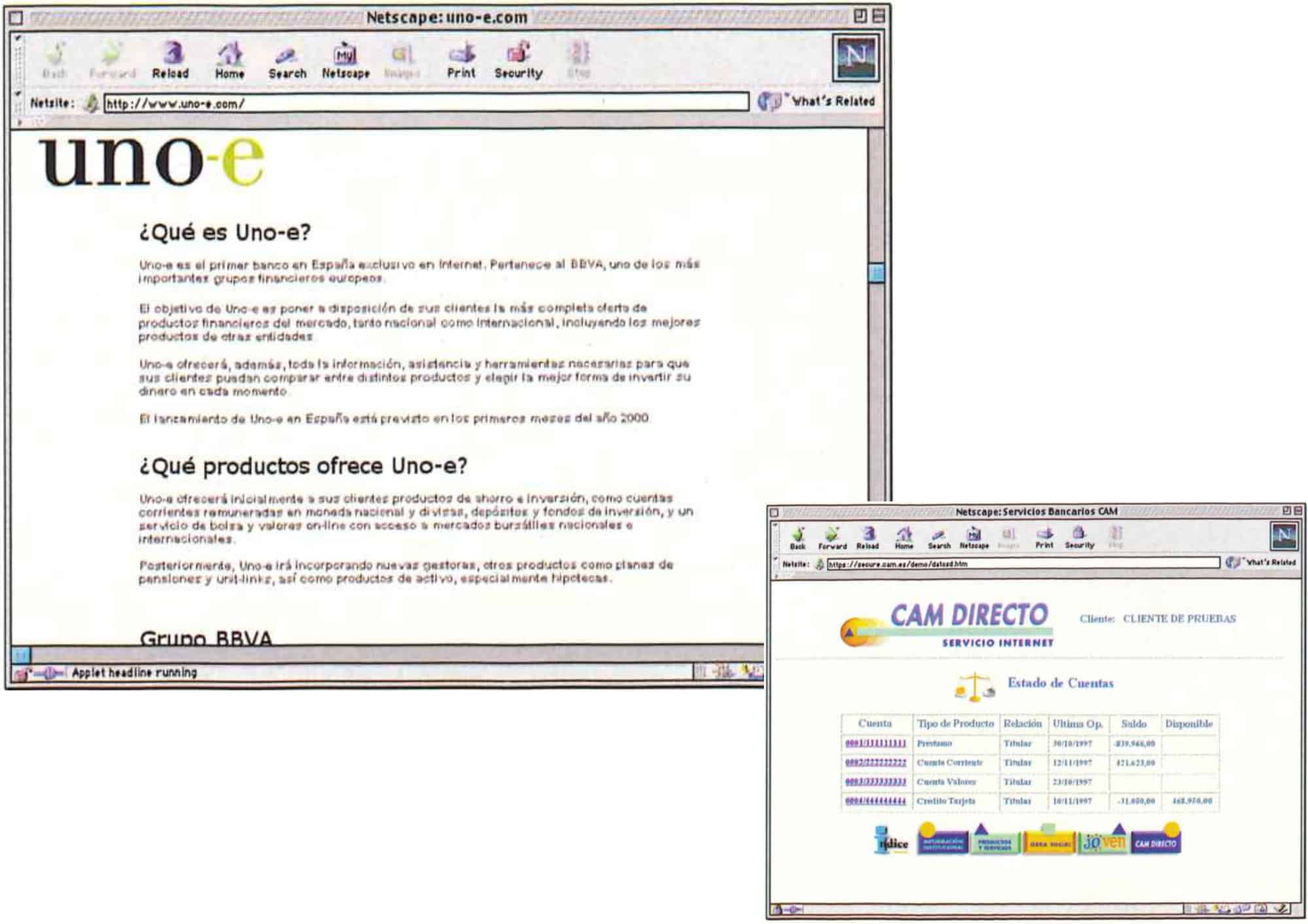 netscape banca digital