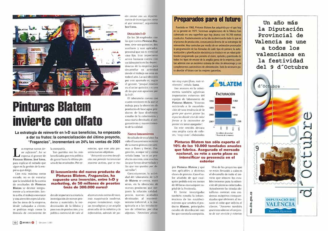 Primeras dos páginas de la entrevista original.