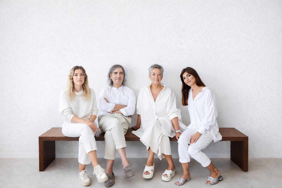 La familia García, propietaria de la firma de calzado