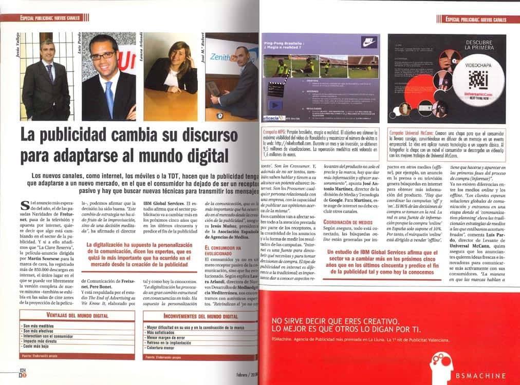 Publicidad digital España: evolución de 2008 a 2026