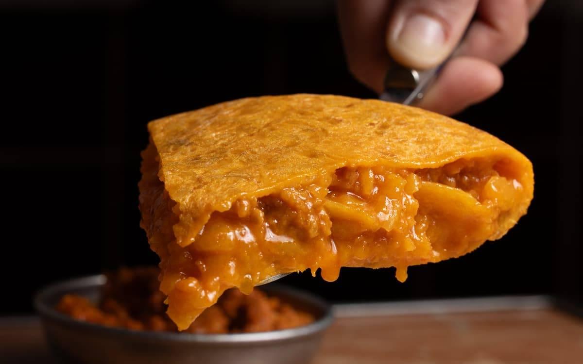 Tortilla de patata de Txistorra de La Martinuca