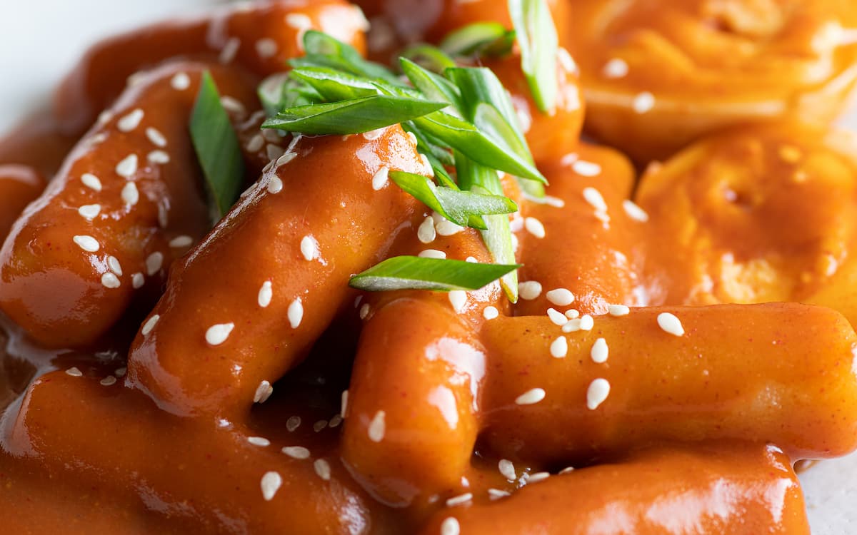 plato de tteokbokki