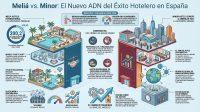 Meliá y NH: dos formas de ganar dinero en el nuevo hotel español