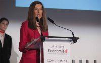 #PremiosEconomía3:  Elisa Valero reivindica el «compromiso» empresarial en el 35 aniversario