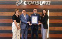 Consum certifica su sistema de salud y prevención laboral con la ISO 45001 de AENOR