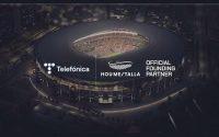 Telefónica será socio tecnológico del Valencia CF en el Nou Mestalla